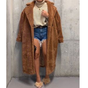 Trendy teddy coat